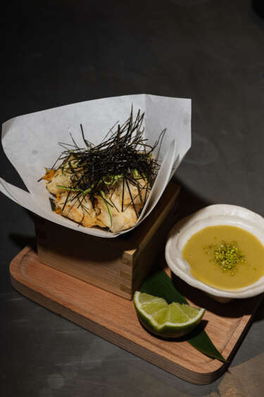 Hamachi tempura