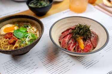 Hovädzie donburi + Kotteri ramen
